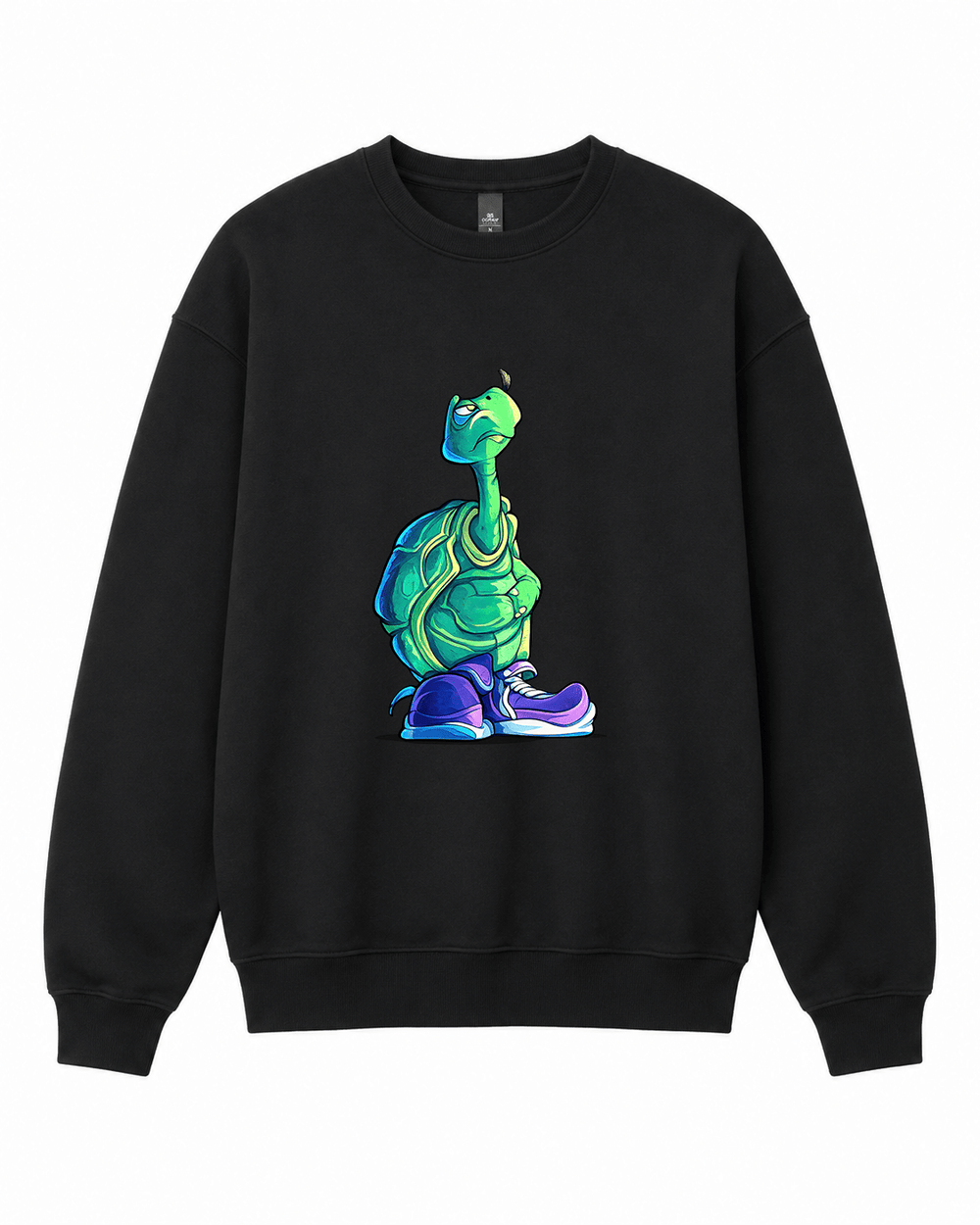 BDG Crew Neck Sweatshirt - Cool Turtle - Built Different Goods