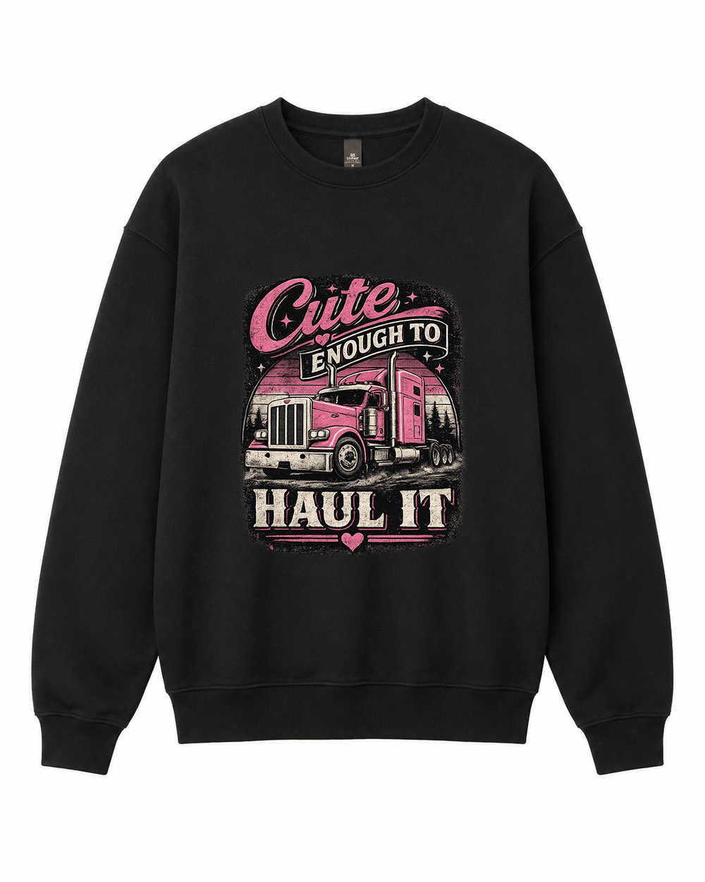 BDG Crew Neck Sweatshirt - Cute Enough to Haul it - Built Different Goods