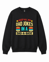 BDG Crew Neck Sweatshirt - Dad Jokes