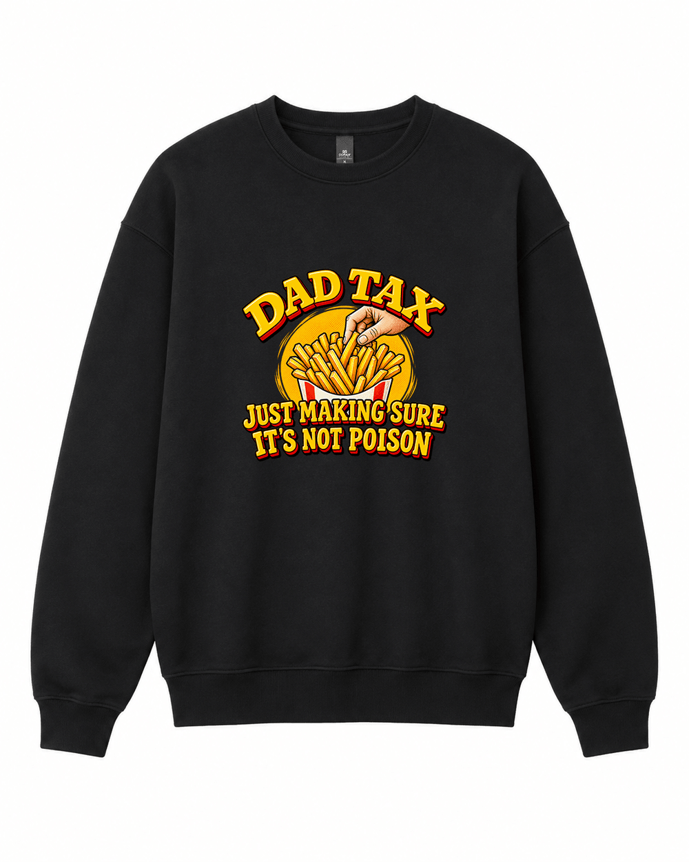 BDG Crew Neck Sweatshirt - Dad Tax - Built Different Goods