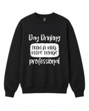 BDG Crew Neck Sweatshirt - Day Drinking - Built Different Goods