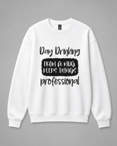 BDG Crew Neck Sweatshirt - Day Drinking