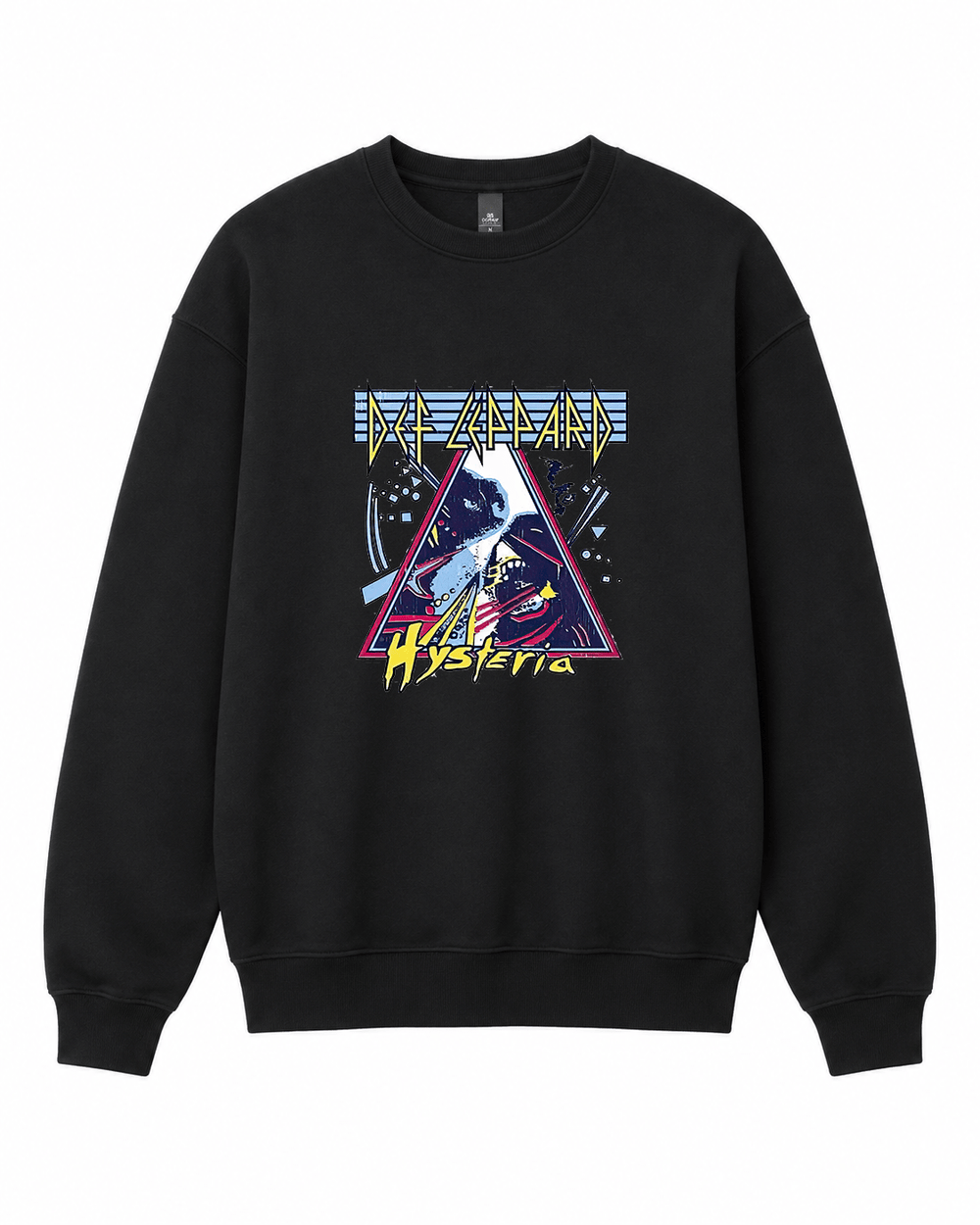 BDG Crew Neck Sweatshirt -Def Leppard Hysetria - Built Different Goods