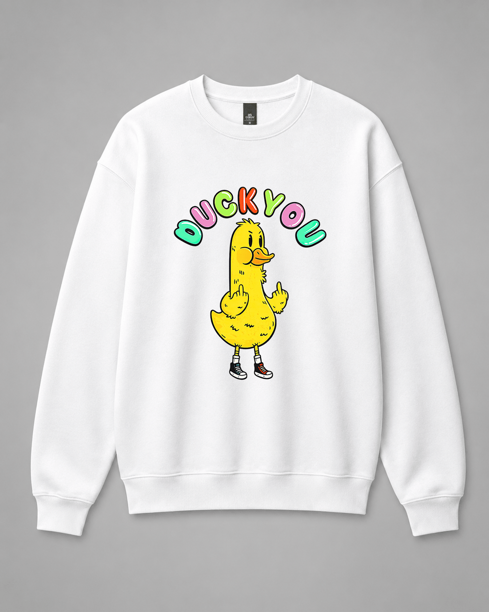 BDG Crew Neck Sweatshirt - Duck You - Built Different Goods