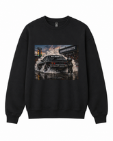 BDG Crew Neck Sweatshirt - Ford XA GT Black