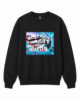 BDG Crew Neck Sweatshirt - Australia's funniest home videos - Built Different Goods