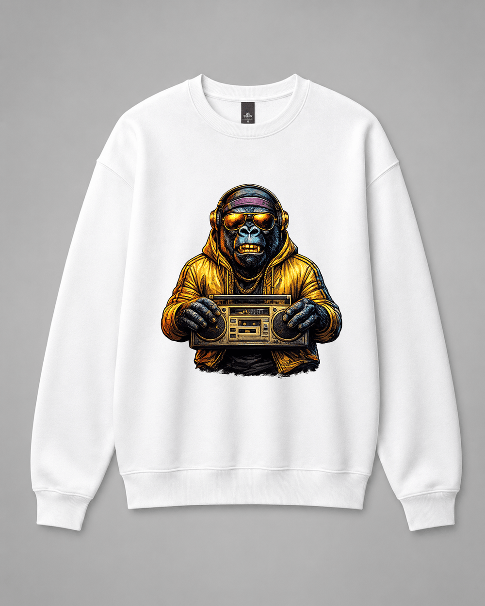 BDG Crew Neck Sweatshirt - Gorilla - Built Different Goods