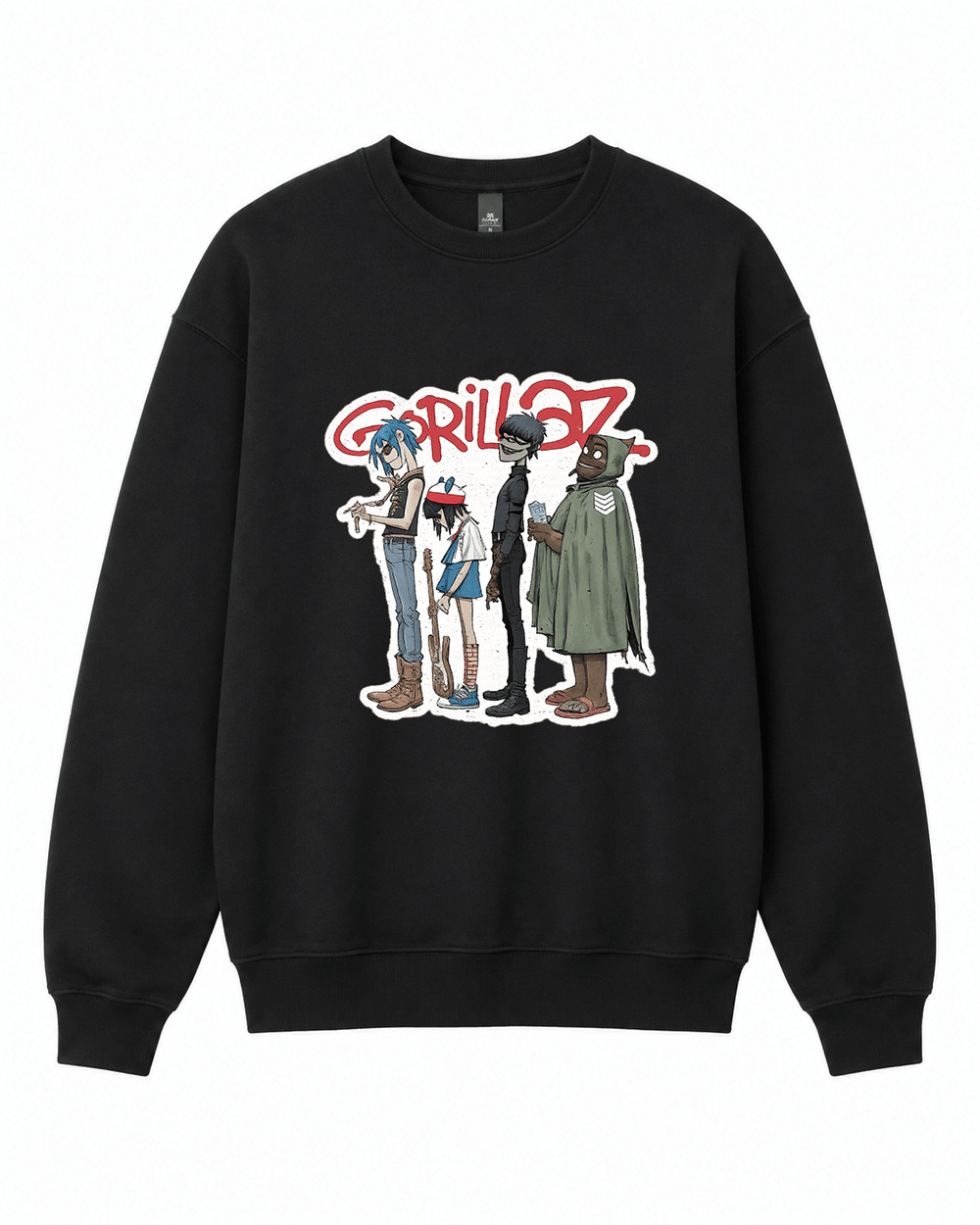 BDG Crew Neck Sweatshirt - Gorillaz - Built Different Goods