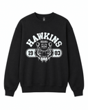 BDG Crew Neck Sweatshirt - Stranger Things - Hawkins Indiana - Built Different Goods
