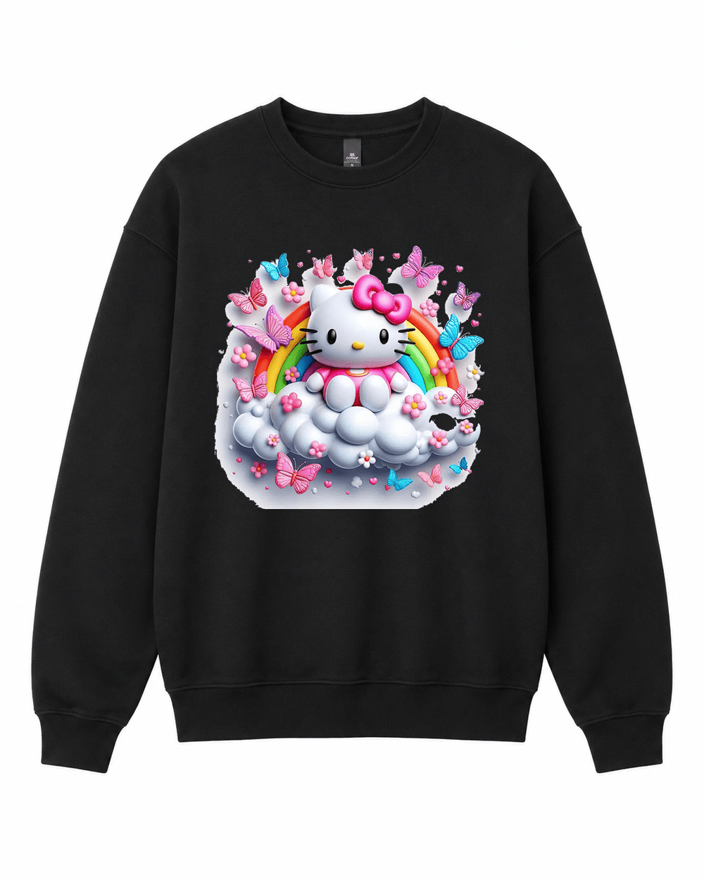 BDG Crew Neck Sweatshirt - Hello Kitty - Built Different Goods