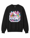 BDG Crew Neck Sweatshirt - Hello Kitty - Built Different Goods