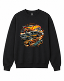 BDG Crew Neck Sweatshirt - Hot Wheels