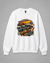 BDG Crew Neck Sweatshirt - Hot Wheels