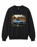 BDG Crew Neck Sweatshirt - Holden HZ GTS On Road