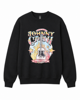 BDG Crew Neck Sweatshirt - Johnny Cash 1