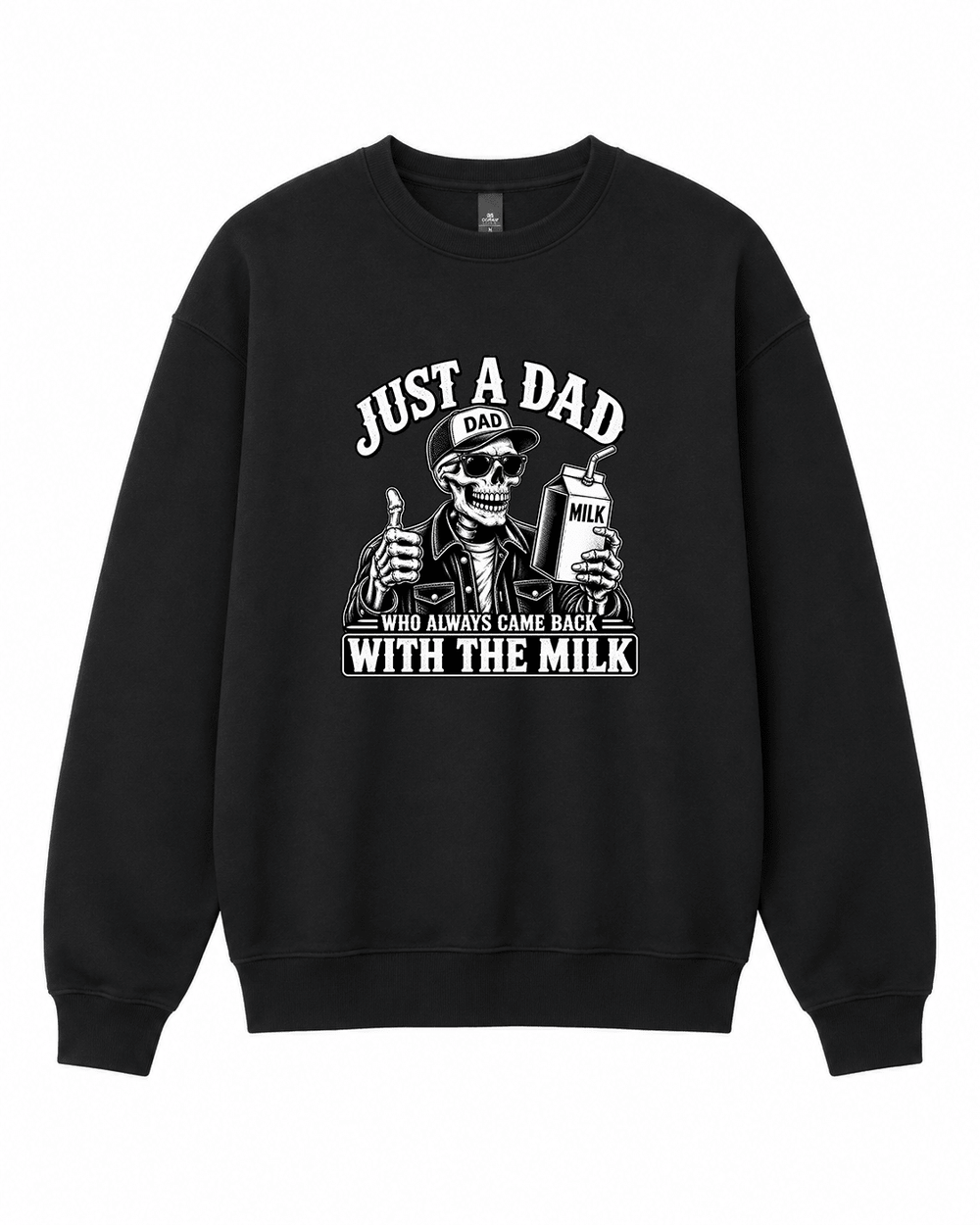 Just a Dad Graphic Crewneck Sweatshirt - Built Different Goods
