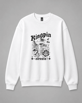 BDG Crew Neck Sweatshirt - Kingpin of the Streets - Built Different Goods
