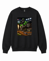 BDG Crew Neck Sweatshirt - Kawasaki KLX110 Dirt Series