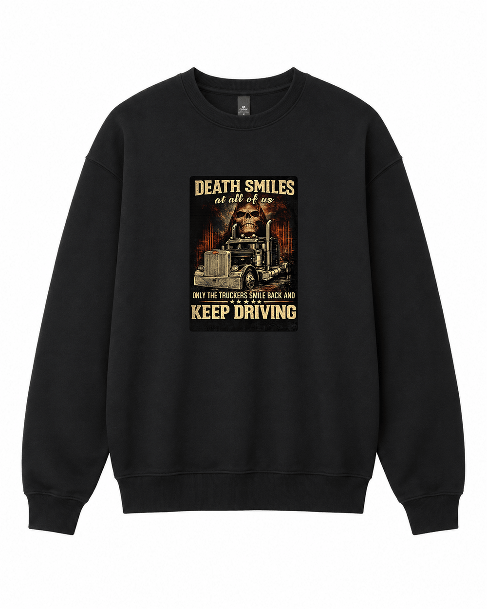 Kenworth Death Smiles Crewneck Sweatshirt - Built Different Goods