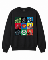 BDG Crew Neck Sweatshirt - DC and Marvel rival