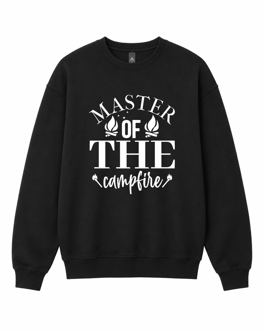 BDG Crew Neck Sweatshirt - Master of the Campfire - Built Different Goods