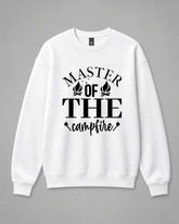 BDG Crew Neck Sweatshirt - Master of the Campfire - Built Different Goods