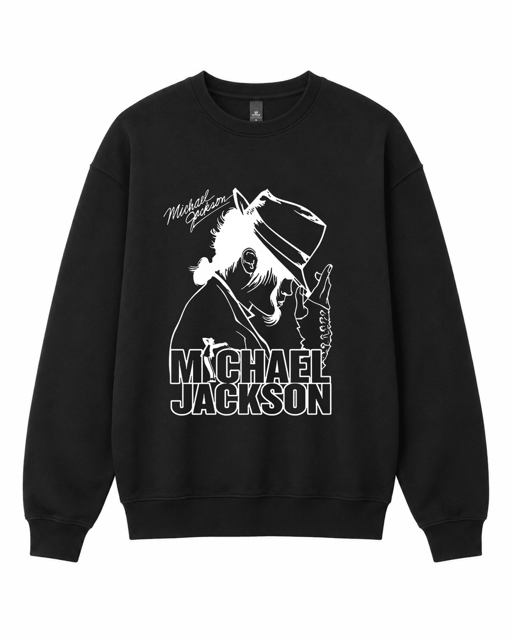 BDG Crew Neck Sweatshirt - Michael Jackson 1 - Built Different Goods