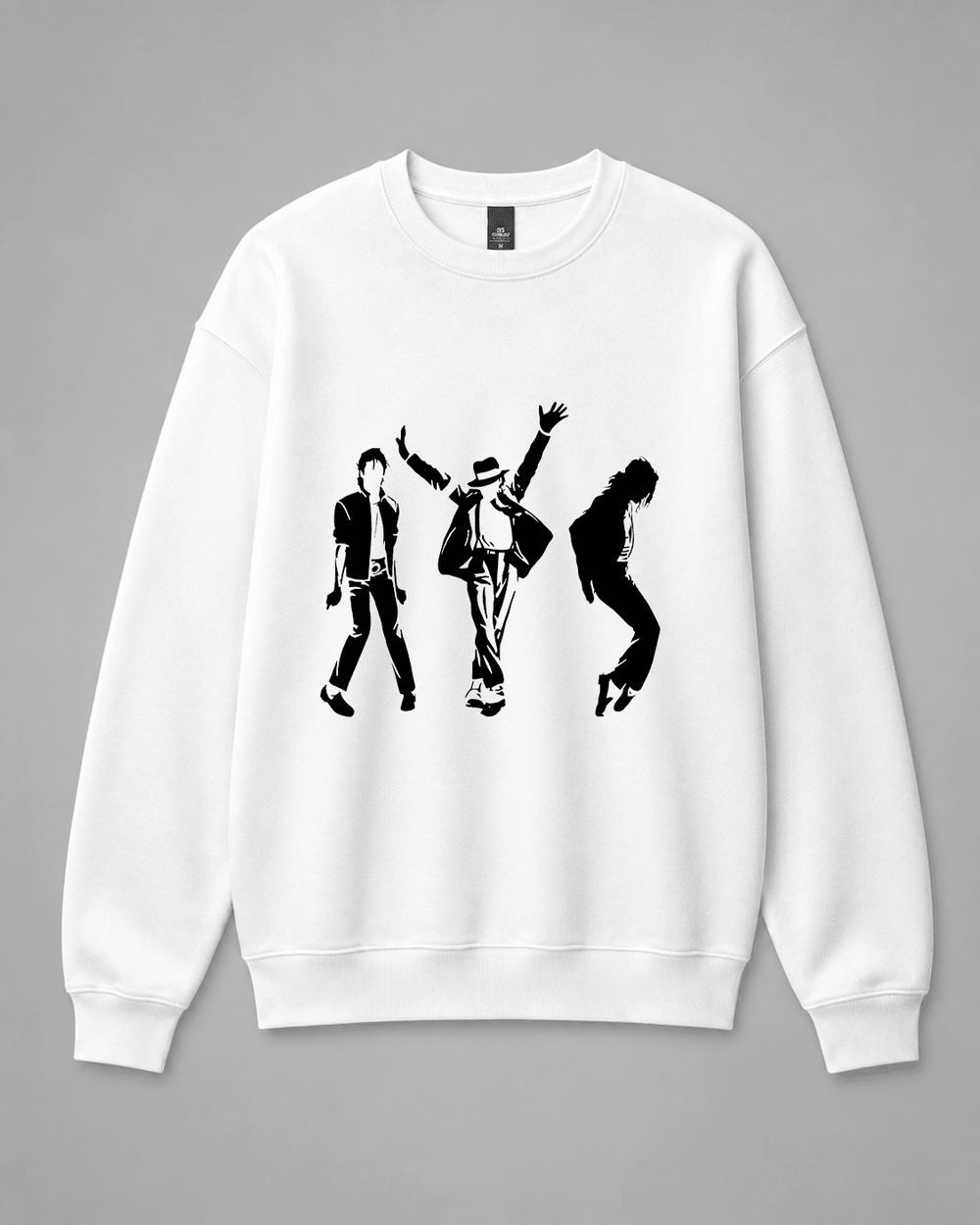 BDG Crew Neck Sweatshirt - Michael Jackson 2 - Built Different Goods