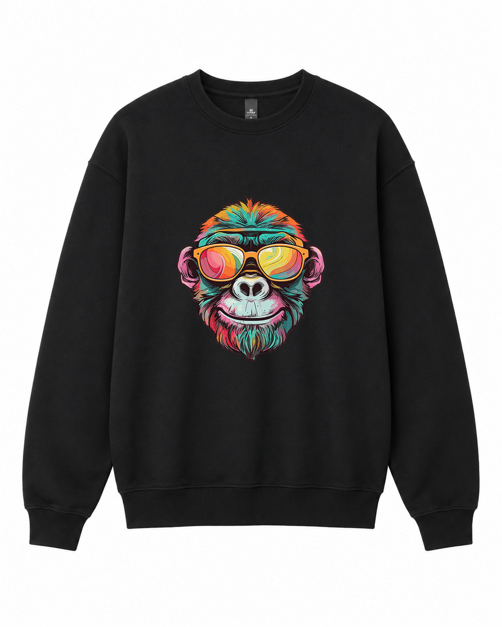 BDG Crew Neck Sweatshirt - Neon Monkey - Built Different Goods