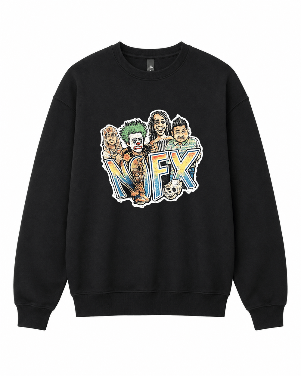 BDG Crew Neck Sweatshirt - NOFX - Built Different Goods