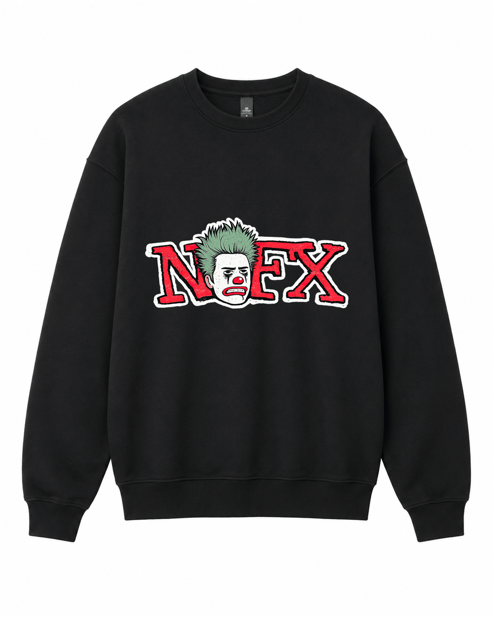 BDG Crew Neck Sweatshirt - NOFX Cokey the Clown - Built Different Goods
