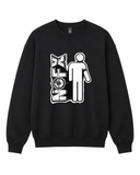 BDG Crew Neck Sweatshirt - NOFX Distressed