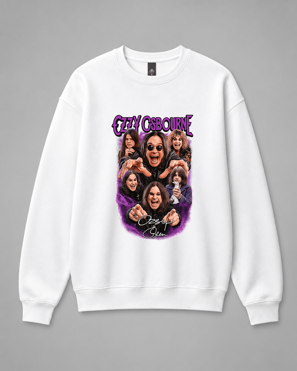 BDG Crew Neck Sweatshirt - Ozzy Osbourne - Built Different Goods