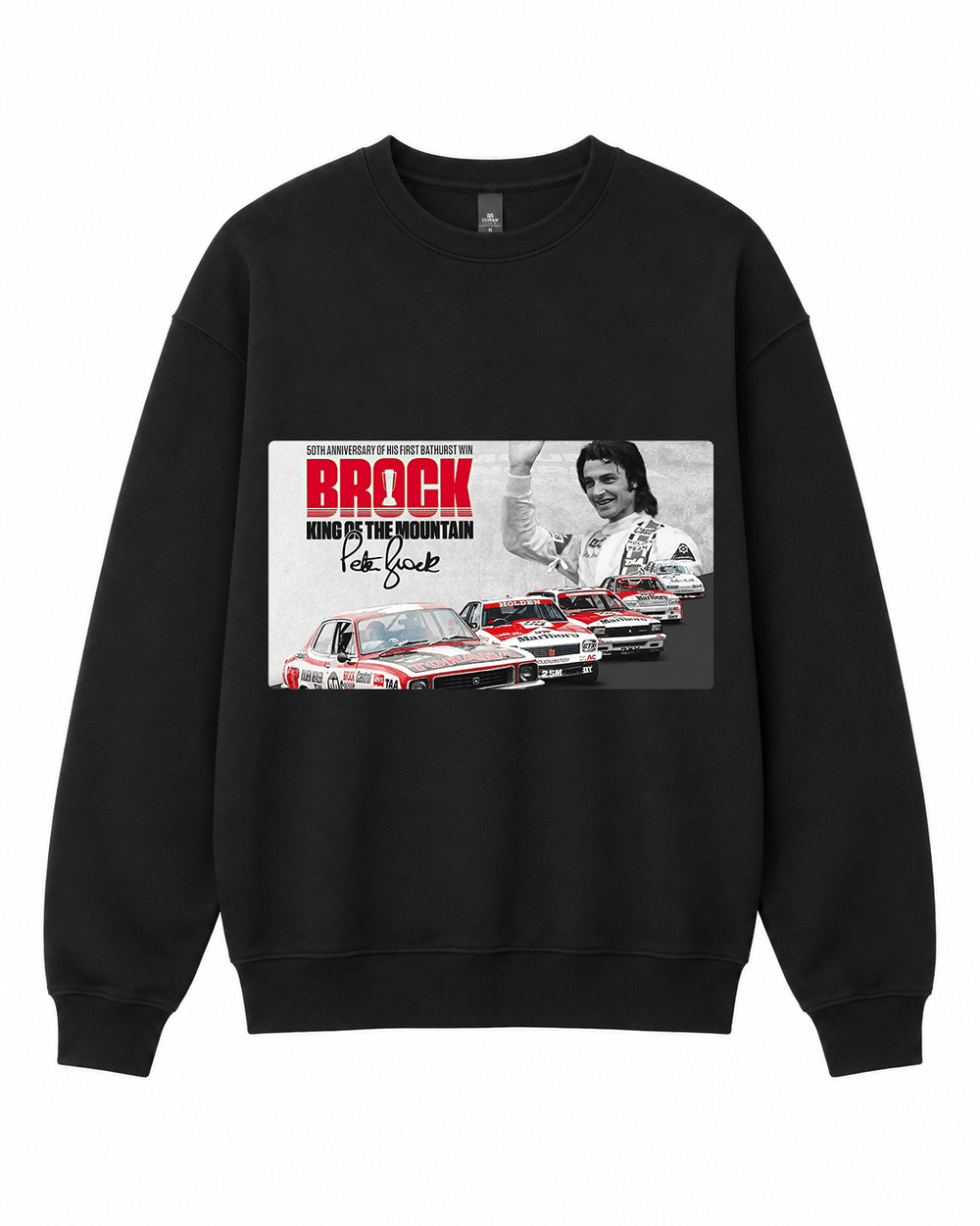BDG Crew Neck Sweatshirt - Peter Brock 50th Anniversary - Built Different Goods
