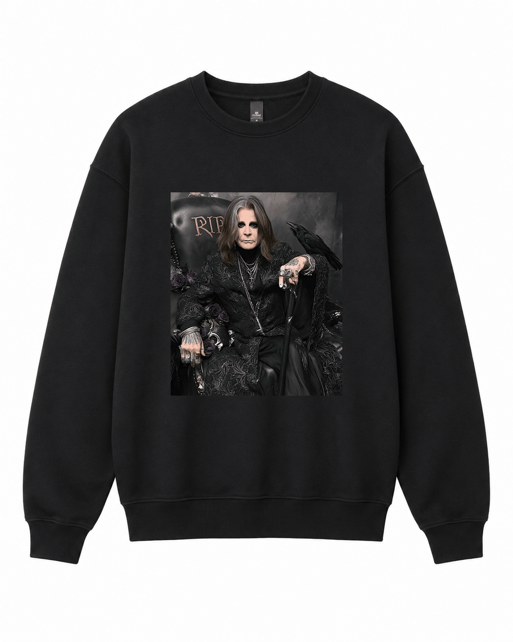 BDG Crew Neck Sweatshirt - RIP Ozzy - Built Different Goods