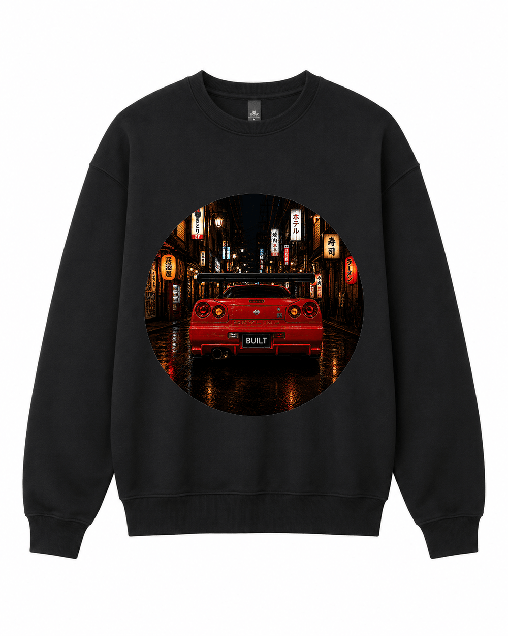 Nissan Skyline Crewneck Sweatshirt | Built Different Goods - Built Different Goods