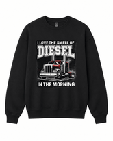 BDG Crew Neck Sweatshirt - Smell of Diesel - Built Different Goods