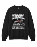 BDG Crew Neck Sweatshirt - Smell of Diesel - Built Different Goods