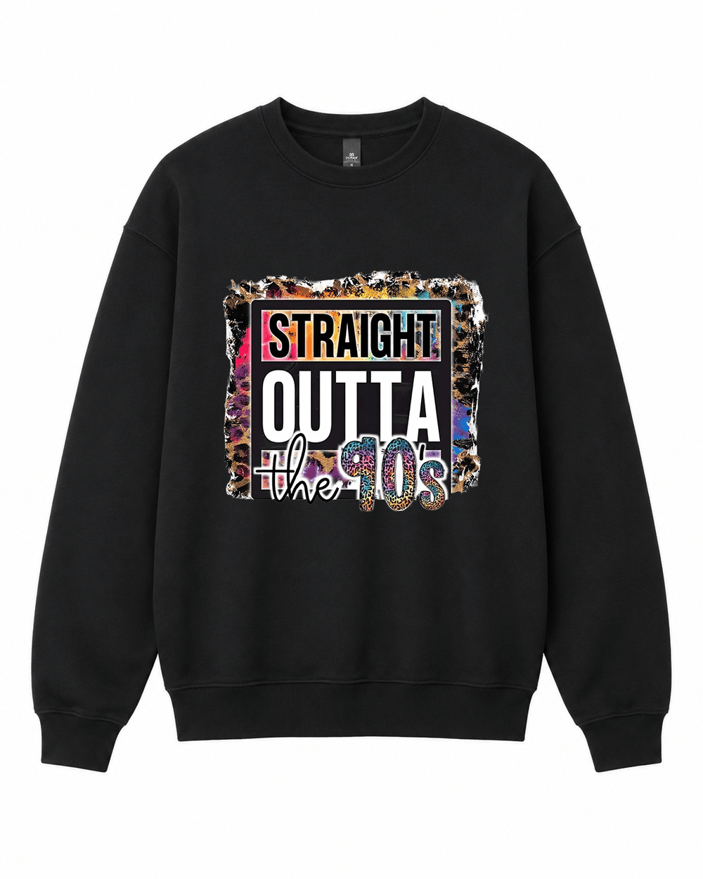 BDG Crew Neck Sweatshirt - Straight Outta the 90s - Built Different Goods