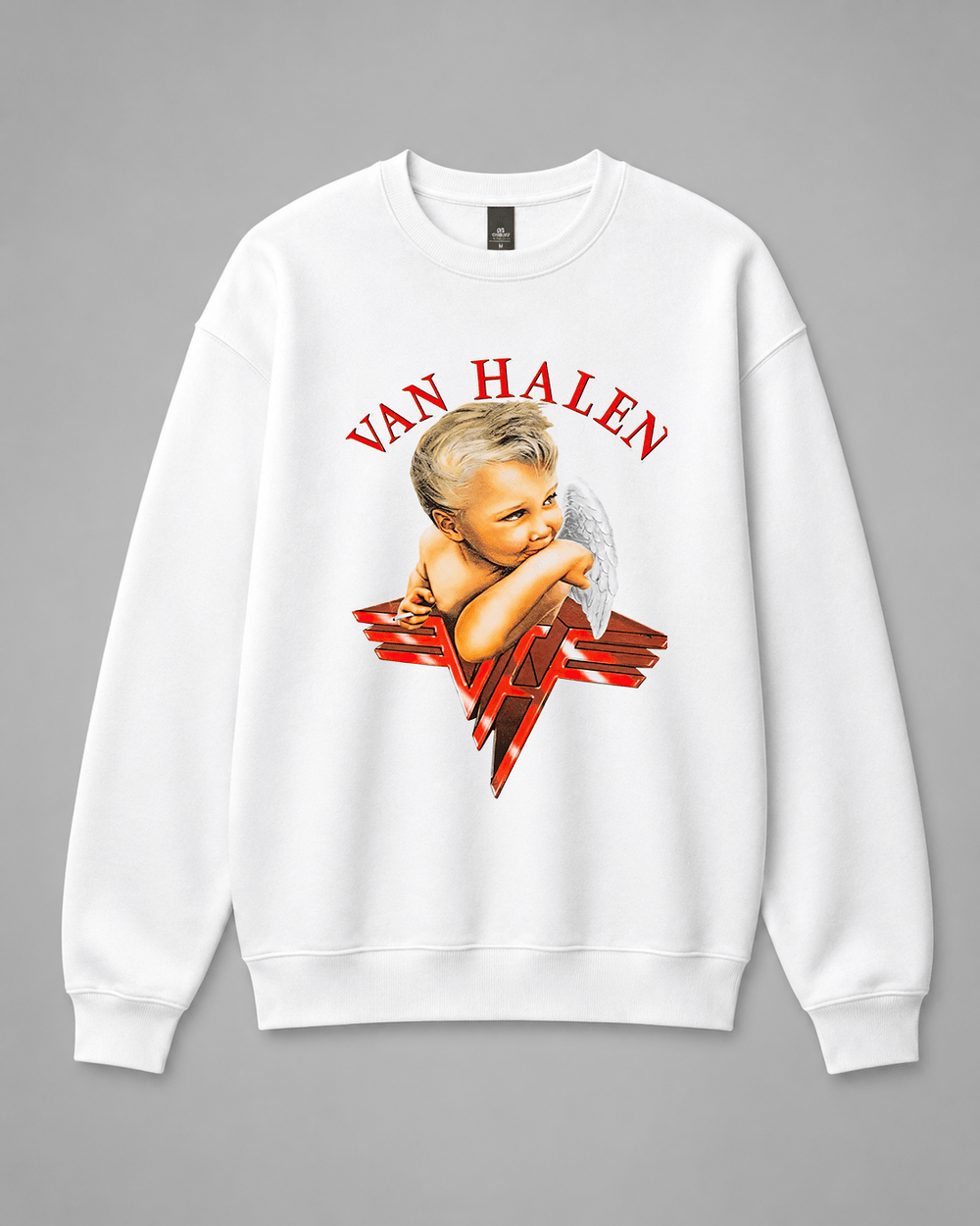BDG Crew Neck Sweatshirt - Van Halen - Built Different Goods