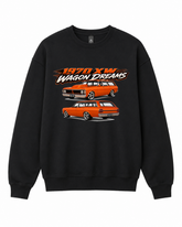 BDG Crew Neck Sweatshirt - Ford 1970 XW Wagon Dreams