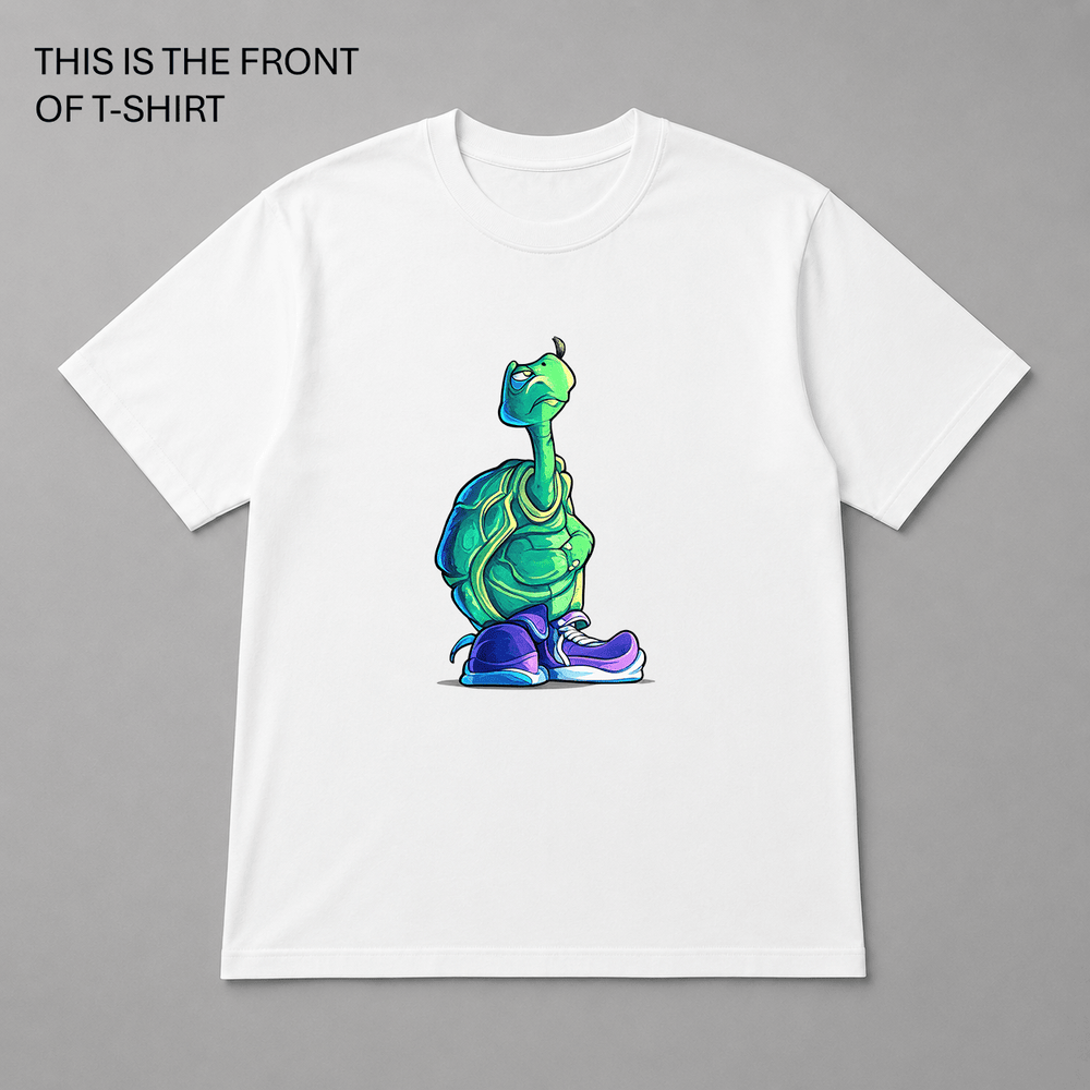 BDG Graphic T-Shirt - Cool Turtle - Built Different Goods