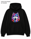 BDG Graphic Hoodie - Cosmic Wolf - Built Different Goods