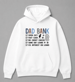BDG Graphic Hoodie - Dad Bank - Built Different Goods