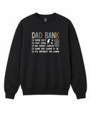 BDG Crew Neck Sweatshirt - Dad Bank - Built Different Goods