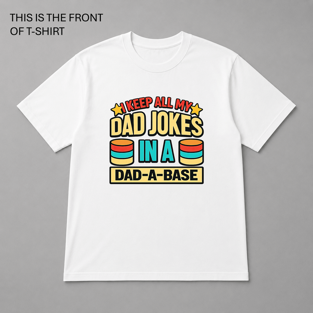 BDG Graphic T-Shirt - Dad Jokes - Built Different Goods