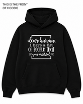BDG Graphic Hoodie - Dear Karma