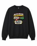 Decision Making Flowchart Graphic Crewneck Sweatshirt - Built Different Goods