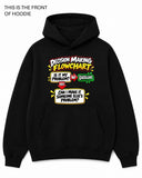 Decision Making Flowchart Graphic Hoodie