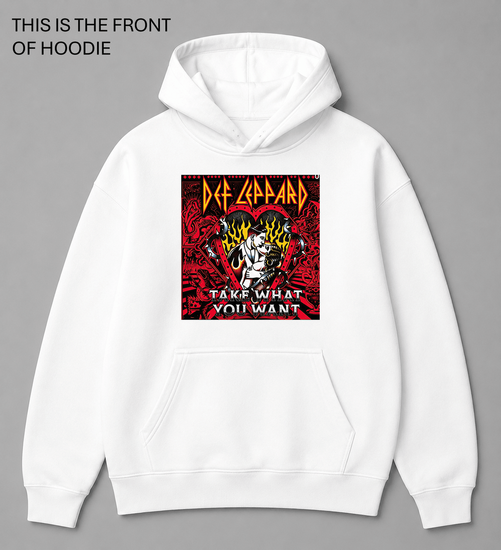 BDG Graphic Hoodie - Def Leppard - Built Different Goods